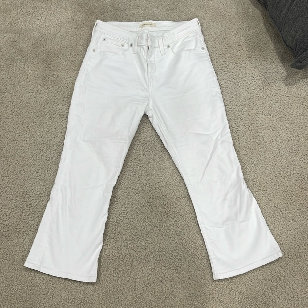 Madewell cropped jeans